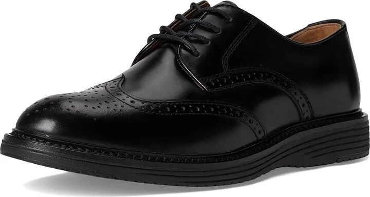 Johnston & Murphy Upton Wingtip Men's Shoes Black Full Grain : 14 M (D), Leather - Image 5