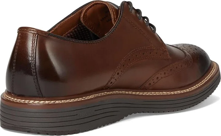 Johnston & Murphy Upton Wingtip Men's Shoes Tan Full Grain : 10.5 M (D), Leather - Image 4