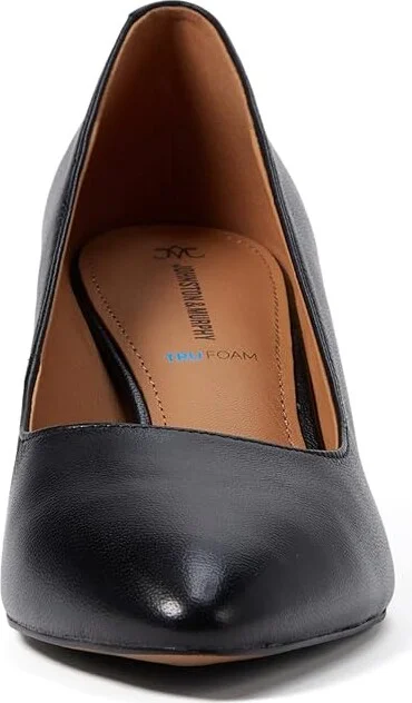 Johnston & Murphy Vicki Pump High Women's Heels Black : 6.5 M, Leather - Image 2