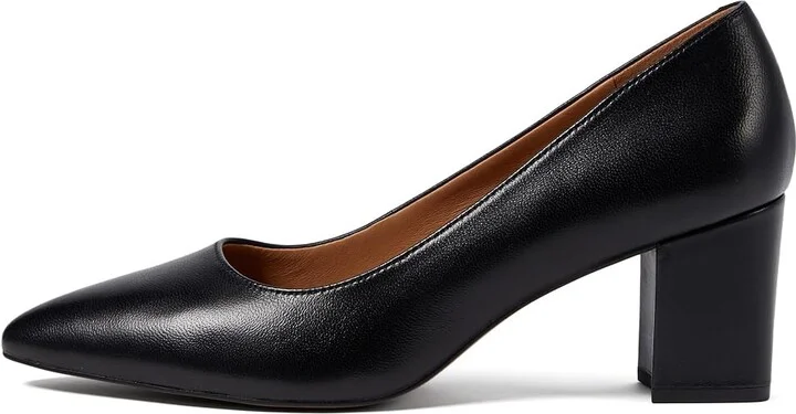 Johnston & Murphy Vicki Pump High Women's Heels Black : 6.5 M, Leather - Image 5