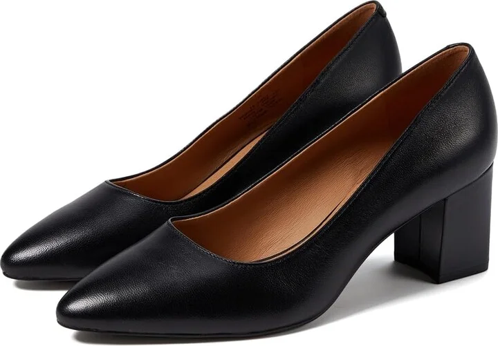 Johnston & Murphy Vicki Pump High Women's Heels Black : 6.5 M, Leather