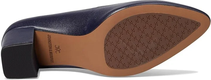 Johnston & Murphy Vicki Pump High Women's Heels Navy Glove : 6.5 M, Leather - Image 3
