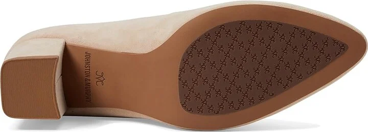 Johnston & Murphy Vicki Pump High Women's Heels Sand : 7.5 M, Leather - Image 3