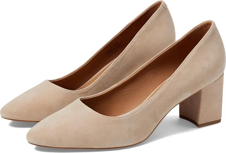 Johnston & Murphy Vicki Pump High Women's Heels Sand : 7.5 M, Leather