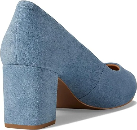 Johnston & Murphy Vicki Pump High Women's Heels Slate Blue : 8 M, Leather - Image 4