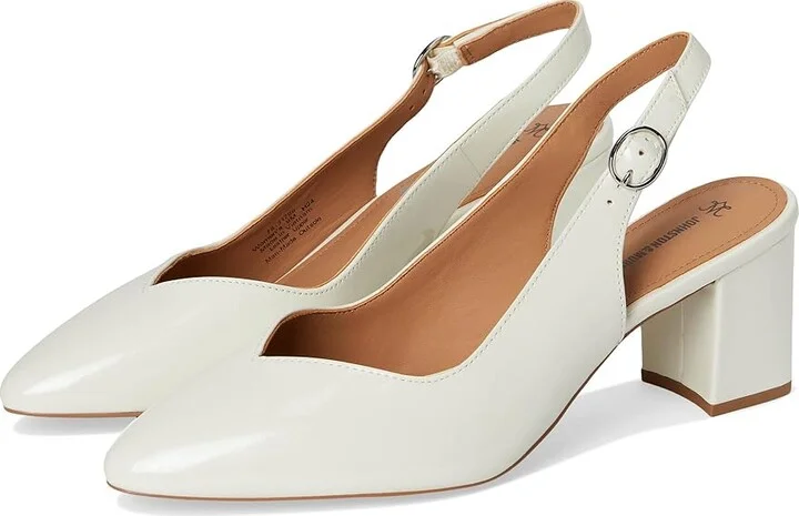 Bone Italian Pearlized Patent Leather