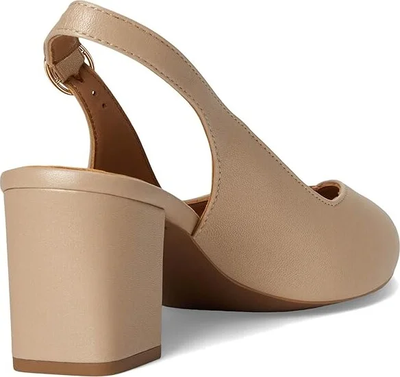 Johnston & Murphy Vicki Slingback Pump Women's Sandals Sand Pearlized Glove Leather : 7.5 M - Image 4