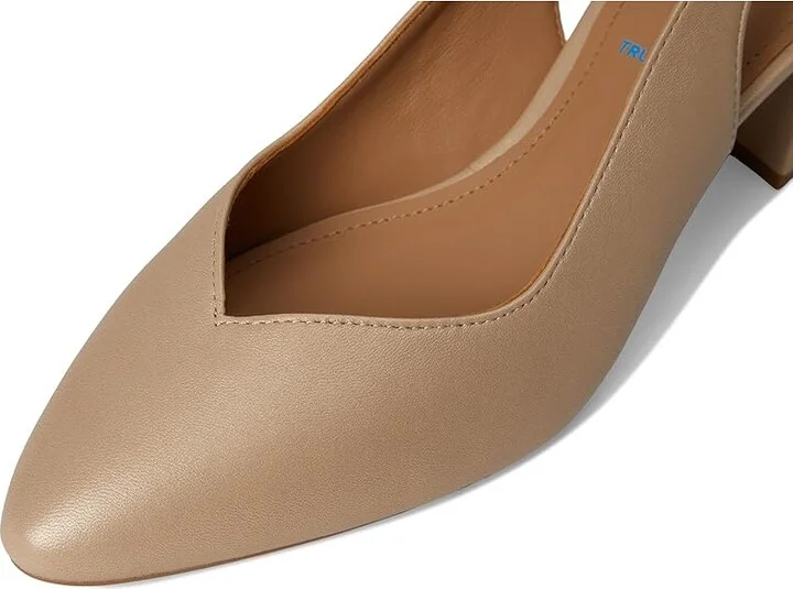 Johnston & Murphy Vicki Slingback Pump Women's Sandals Sand Pearlized Glove Leather : 7.5 M - Image 7