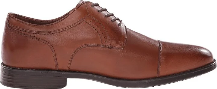 Johnston & Murphy Waterproof XC4(r) Branning Cap Dress Cap Toe Oxford Men's Lace Up Cap Toe Shoes Tan Waterproof Calfskin : 7.5 M (D) - Image 8