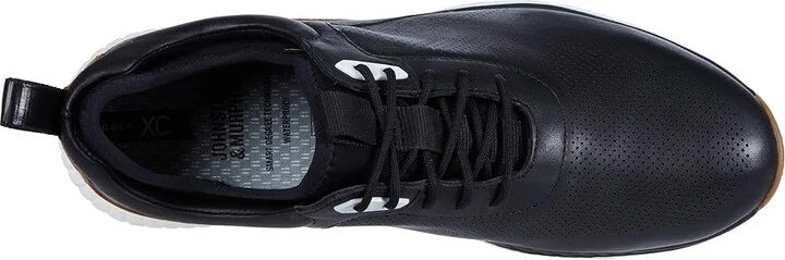 Johnston & Murphy Waterproof XC4(r) Golf H1-Luxe Hybrid Sneaker Men's Shoes Black Waterproof Full Grain : 8 M (D), Leather - Image 3