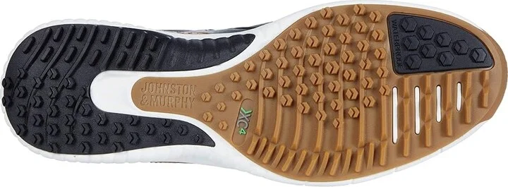 Johnston & Murphy Waterproof XC4(r) Golf H1-Luxe Hybrid Sneaker Men's Shoes Black Waterproof Full Grain : 8 M (D), Leather - Image 4