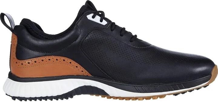 Johnston & Murphy Waterproof XC4(r) Golf H1-Luxe Hybrid Sneaker Men's Shoes Black Waterproof Full Grain : 8 M (D), Leather - Image 8