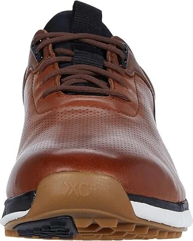 Johnston & Murphy Waterproof XC4(r) Golf H1-Luxe Hybrid Sneaker Men's Shoes Tan Waterproof Full Grain : 8 M (D), Leather - Image 6