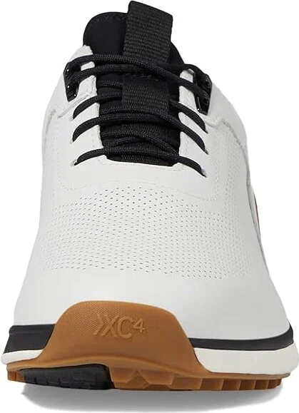 Johnston & Murphy Waterproof XC4(r) Golf H1-Luxe Hybrid Sneaker Men's Shoes White Waterproof Full Grain : 8 M (D), Leather - Image 4