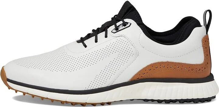 Johnston & Murphy Waterproof XC4(r) Golf H1-Luxe Hybrid Sneaker Men's Shoes White Waterproof Full Grain : 8 M (D), Leather - Image 7