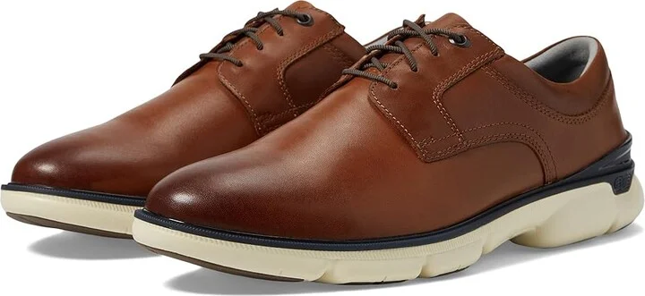 Johnston & Murphy Waterproof XC4(r) Tanner Plain Toe Men's Shoes Tan Full Grain Leather : 8 M (D)