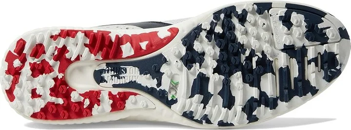 Johnston & Murphy Waterproof XC4(r) XC4 H1-Luxe Hybrid Men's Shoes White/Navy/Red Waterproof Full Grain : 8 M (D), Leather - Image 3