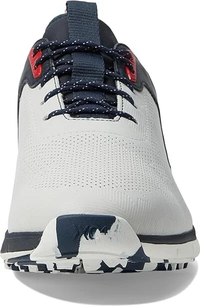 Johnston & Murphy Waterproof XC4(r) XC4 H1-Luxe Hybrid Men's Shoes White/Navy/Red Waterproof Full Grain : 8 M (D), Leather - Image 5