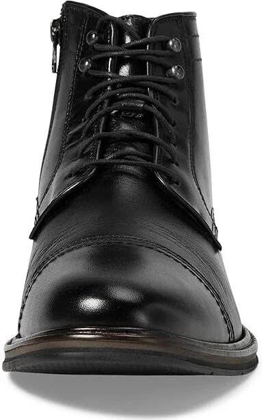 Johnston & Murphy XC Flex Raleigh Cap Toe Zip Men's Boots Black Full Grain : 9 M (D), Leather - Image 2