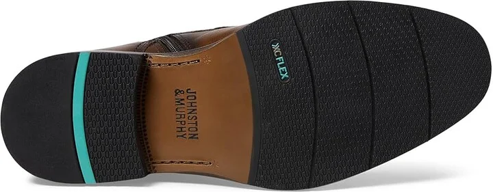 Johnston & Murphy XC Flex Raleigh Cap Toe Zip Men's Boots Dark Tan Full Grain : 9 M (D), Leather - Image 3