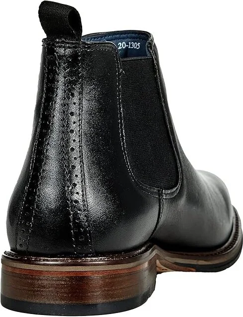 Johnston & Murphy XC Flex Raleigh Chelsea Men's Shoes Black Full Grain : 8 M (D), Leather - Image 4