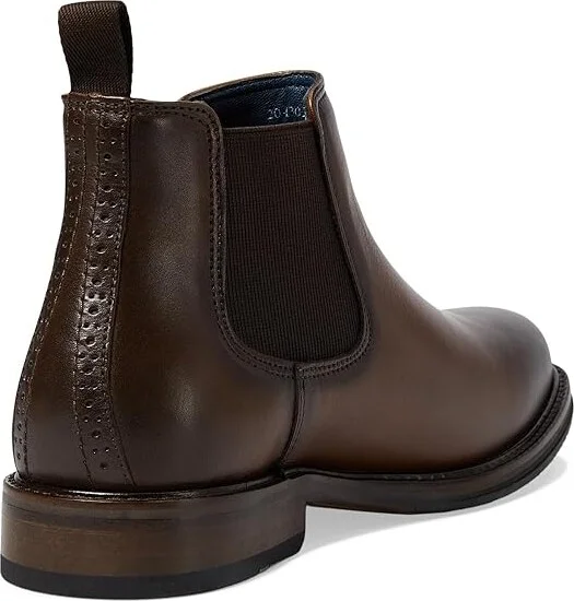 Johnston & Murphy XC Flex Raleigh Chelsea Men's Shoes Tan Full Grain : 8 M (D), Leather - Image 4
