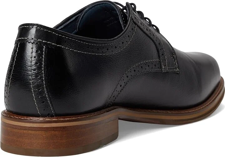 Johnston & Murphy XC Flex Raleigh Plain Toe Men's Shoes Black Full Grain : 8 M (D), Leather - Image 4