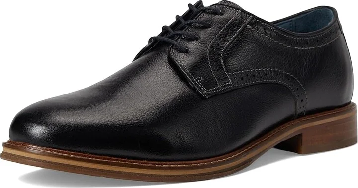 Johnston & Murphy XC Flex Raleigh Plain Toe Men's Shoes Black Full Grain : 8 M (D), Leather - Image 5