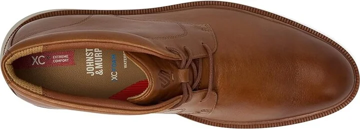 Johnston & Murphy Xc+ Parker Chukka Men's Boots Brown Waterproof Full Grain : 8 M (D), Leather - Image 2