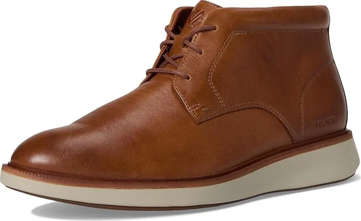 Johnston & Murphy Xc+ Parker Chukka Men's Boots Brown Waterproof Full Grain : 8 M (D), Leather - Image 5