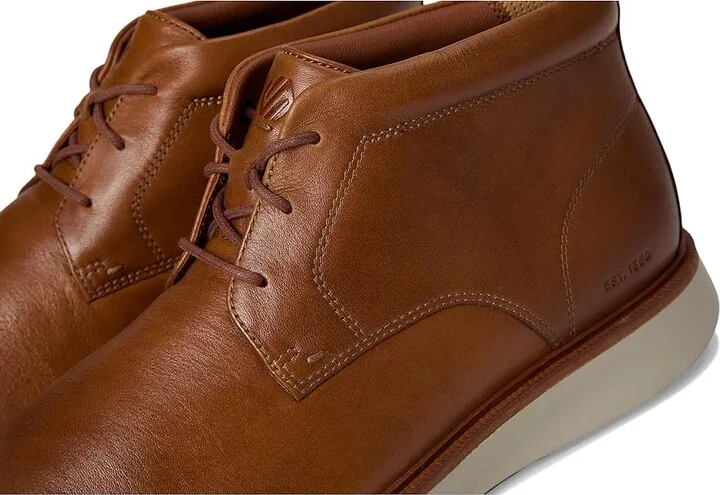 Johnston & Murphy Xc+ Parker Chukka Men's Boots Brown Waterproof Full Grain : 8 M (D), Leather - Image 7
