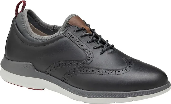 Johnston & Murphy XC4 Lancer Wing Tip Men's Shoes Black : 8.5 M (D), Leather