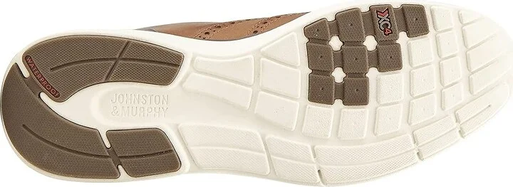 Johnston & Murphy XC4 Lancer Wing Tip Men's Shoes Tan : 8 M (D), Leather - Image 3