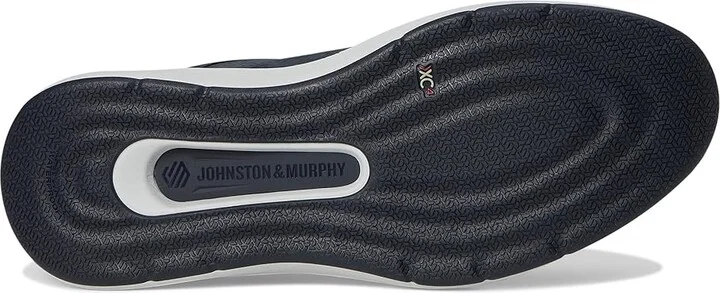 Johnston & Murphy XC4 Prentiss 2 Embossed U-Throat Men's Shoes Navy Tumbled Nubuck : 10 M (D), Leather - Image 3