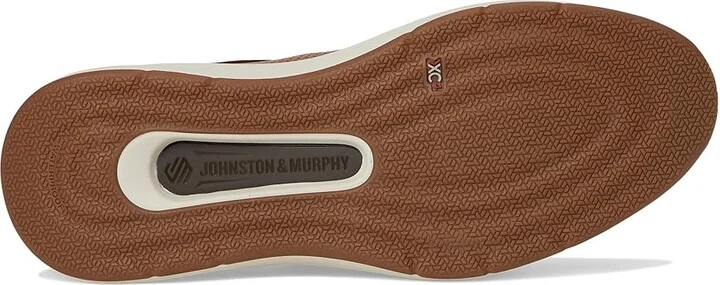 Johnston & Murphy XC4 Prentiss 2 Embossed U-Throat Men's Shoes Tan Waterproof Full Grain : 8 XW (EEE), Leather - Image 3