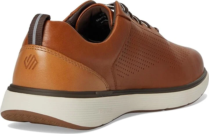 Johnston & Murphy XC4 Prentiss 2 Embossed U-Throat Men's Shoes Tan Waterproof Full Grain : 8 XW (EEE), Leather - Image 4