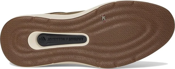 Johnston & Murphy XC4 Prentiss 2 Embossed U-Throat Men's Shoes Taupe Tumbled Nubuck : 11.5 M (D), Leather - Image 3