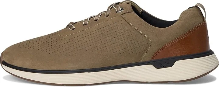 Johnston & Murphy XC4 Prentiss 2 Embossed U-Throat Men's Shoes Taupe Tumbled Nubuck : 11.5 M (D), Leather - Image 6