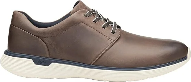 Johnston & Murphy Xc4 Prentiss 2 Plain Toe Men's Shoes Stone Oiled Full Grain : 11.5 XW (EEE), Leather - Image 6