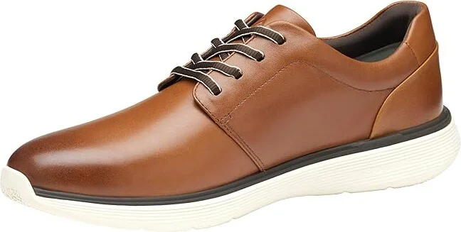 Johnston & Murphy Xc4 Prentiss 2 Plain Toe Men's Shoes Tan Waterproof Full Grain : 9 XW (EEE), Leather - Image 5