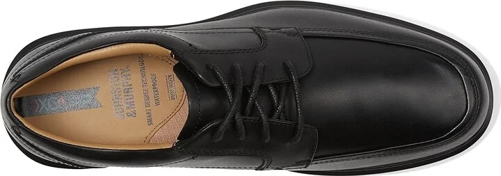 Johnston & Murphy XC4 Stanton 2.0 Moc Toe Lace-Up Men's Lace Up Wing Tip Shoes Black : 9.5 M (D), Leather - Image 2