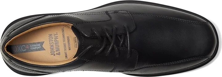 Johnston & Murphy XC4 Stanton 2.0 Run-Off Lace-Up Men's Lace Up Wing Tip Shoes Black : 9 M (D), Leather - Image 2