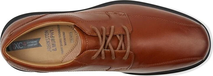 Johnston & Murphy XC4 Stanton 2.0 Run-Off Lace-Up Men's Lace Up Wing Tip Shoes Tan : 8 M (D), Leather - Image 2