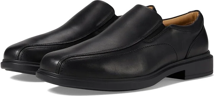 Johnston & Murphy XC4 Stanton 2.0 Run-Off Slip-On Men's Lace Up Wing Tip Shoes Black : 9 M (D), Leather
