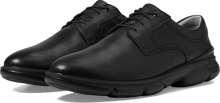 Johnston & Murphy XC4 Tanner Plain Toe Men's Shoes Black Waterproof Full Grain : 8 M (D), Leather
