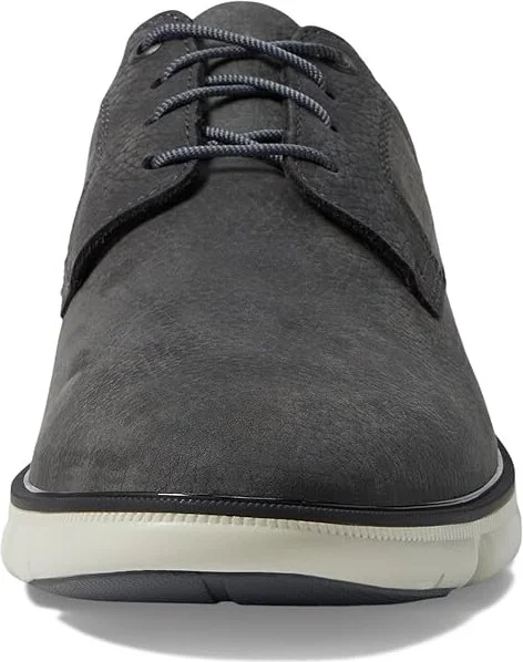 Johnston & Murphy XC4 Tanner Plain Toe Men's Shoes Dark Grey : 8.5 M (D), Nubuck - Image 5