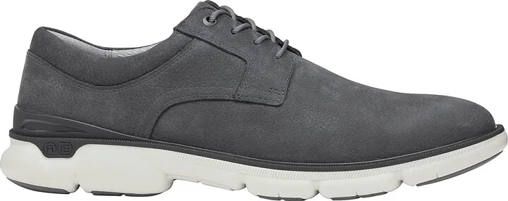 Johnston & Murphy XC4 Tanner Plain Toe Men's Shoes Dark Grey : 8.5 M (D), Nubuck - Image 7