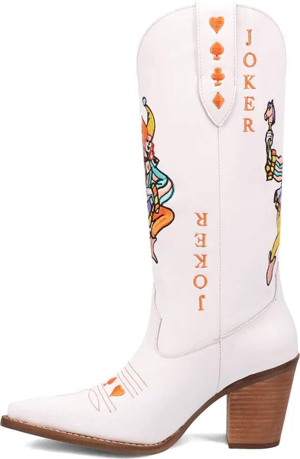 Joker Embroidered Western Boot - Image 7