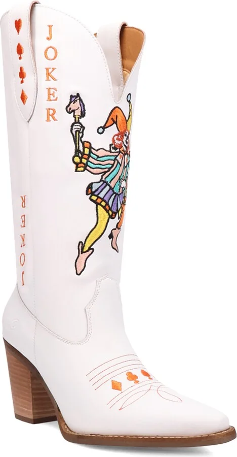 Joker Embroidered Western Boot