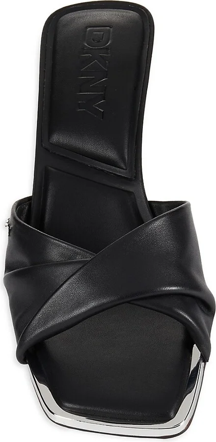 Jolaine Twist Leather Sandals - Image 5